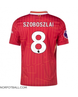 Billige Fotballdrakt Liverpool Dominik Szoboszlai #8 Replika Hjemmedrakt 2024-25 Kortermet
